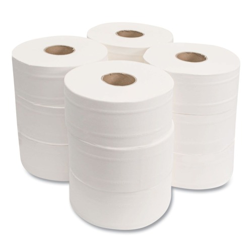 Toilet Tissues | Morcon Paper VT110 2-Ply Septic Safe 17 ft. Bath Tissues - Jumbo, White (12 Rolls/Carton) image number 0