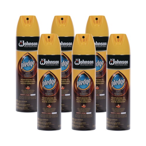 Furniture Cleaners | Pledge 697264 14.2 oz. Can Revive Moisturizing Oil Furniture Polish (6/Carton) image number 0