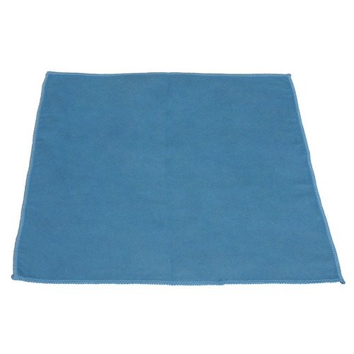Cleaning Cloths & Wipes | Impact LFK100 16 in. x 16 in. Lightweight Microfiber Cloths - Blue (12/Pack, 18 Packs/Carton) image number 0