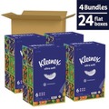 Facial Tissues | Kleenex 54317 3-Ply Ultra Soft Facial Tissue - White (4 Packs/Carton) image number 3