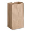 Grocery Bags | Ross & Wallace Paper Products 100326500PK/BL 8.25 in. x 5.25 in. x 16.13 in. #25 Squat Size Grocery Paper Bags - Kraft (500/Bundle) image number 1