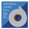 Toilet Tissues | Scott 03148 3.55 in. x 1000 ft. 2-Ply Essential JRT Jumbo Roll Septic Safe Tissue - White (4 Rolls/Carton) image number 4