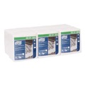 Perforated Roll & Hand Towels | Tork 5301505 12.6 x 13 Heavy-Duty Cleaning Cloth - White (6/Carton) image number 1