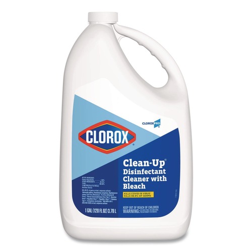 Disinfecting & Cleaning Solutions | Clorox 35420 128 oz. Fresh Clean-Up Disinfectant Cleaner with Bleach image number 0
