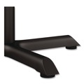 Indoor Dining & Cafe Tables | Alera ALETBH283B Hospitality Series 27.5 in. x 28.5 in. 300 lbs. Capacity Steel Single-Column Bases - Black image number 1
