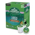 Coffee - Caffeinated | Green Mountain Coffee 5000359049 Medium Roast Lake and Lodge Coffee K-Cups (24/Box) image number 0