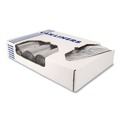 Low-Density Trash Bags | Heritage H7856WS 39 in. x 56 in. 60 Gallon 1.70 Mil Low-Density Can Liners - Silver (50/Carton) image number 2