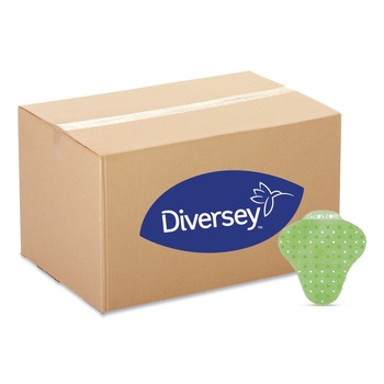 TOILET AND URINAL DEODORIZERS | Diversey Care EKS-2G-12 ekcoscreen Urinal Screens - Apple Scent, Green (12/Carton)