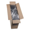 Food Containers & Lids | Pactiv Corp. 75SBASE 7.5 x 7.5 x 0.56 Recycled Plastic Brownie Container - Black (195/Carton) image number 4