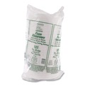 Plates | Dart 9CPWCR 9 in. 3-Compartment Concorde Foam Plate - White (4 Packs/Carton) image number 2