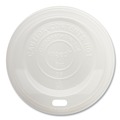 Cup Lids | World Centric CULCS8 PLA Lids for Hot Cups - White (1,000/Carton) image number 0