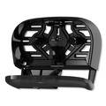 Toilet Tissue Dispensers | Tork 565528 16.62 in. x 5.25 in. x 9.93 in. High Capacity Bath Tissue Roll Dispenser for OptiCore - Black (1/Carton) image number 5