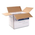 Cleaning Cloths & Wipes | AmerCareRoyal 28462A 28 in. x 46 in. One Size Fits All Poly Apron - White (500/Carton) image number 3