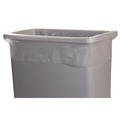 Low-Density Trash Bags | AccuFit H5645TC RC1 28 in. x 45 in. 23 gal. 0.9 mil Linear Low Density Can Liners with AccuFit Sizing - Clear (50/Box) image number 2
