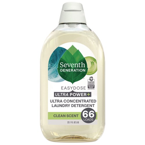Laundry Detergents | Seventh Generation 68644243 23.1 oz Ultra Power Plus Laundry Detergent Bottle (6/Carton) image number 0