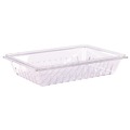 Food Storage Containers & Lids | Carlisle 1062807 18 in. x 26 in. StorPlus Polycarbonate Plastic Food Storage Container Colander - Clear image number 0