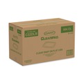 Perforated Roll & Hand Towels | Dart C32DLR ClearPac 6.5 in. x 7.5 in. Flat Plastic Container Lids - Clear (504/Carton) image number 0