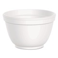 Food Containers & Lids | Dart 6B12 6 oz. Foam Squat Containers - White (1000/Carton) image number 0
