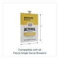 Coffee - Caffeinated | FLAVIA 48008 0.28 oz. Pouch Alterra Coffee Freshpack - Morning Roast (100/Carton) image number 7