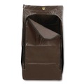 Furniture Cart Accessories | Rubbermaid Commercial 1966885 17 in. x 33 in. 25-Gallon Zippered Vinyl Cleaning Cart Bag - Brown image number 2
