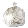 High-Density Trash Bags | Heritage Z8048HN R02 40 in. x 48 in. 45 Gallon 14 mic High-Density Waste Can Liners - Natural (250/Carton) image number 2