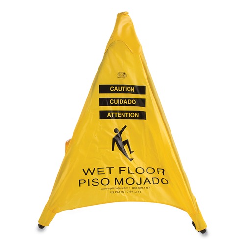 Signs | First Aid Only 230SC 3 in. x 2.5 in. x 30 in. Pop Up Safety Cone - Yellow image number 0