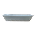 Food Containers & Lids | GEN 10KWH 10.75 in. x 5.95 in. x 1.87 in. No. 10K Foam Meat Trays - White (250/Carton) image number 2