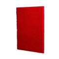 Floor Pads-Cleaning, Buffing & Polishing | Boardwalk 7100115839 28 in. x 14 in. Buffing Floor Pads - Red (10/Carton) image number 3