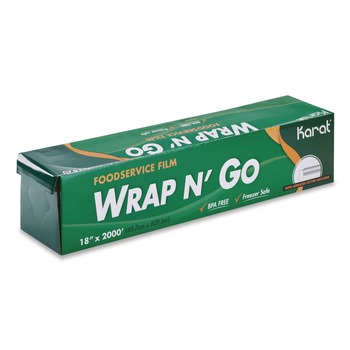 JANITORIAL | Karat FW-WNG1820 Food Wrap 18-in x 2000 ft