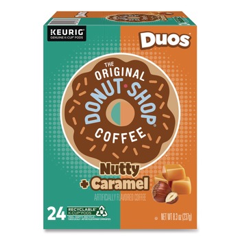 The Original Donut Shop 5000361499 0.34 oz K-Cup - Nutty Plus Caramel (24/Box)