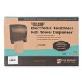 Towel Dispensers | San Jamar T8090TBK 11.75 in. x 9.13 in. x 14.44 in. Tear-N-Dry Essence Touchless Towel Dispenser - Black Pearl image number 4