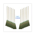Brooms | Boardwalk BWK920YCT 55 in. Mixed Fiber Maid Broom - Natural (12/Carton) image number 2