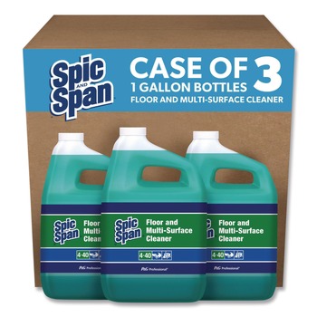 FLOOR CLEANERS | Spic and Span 02001 1 Gallon Bottle Liquid Floor Cleaner (3-Piece/Carton)