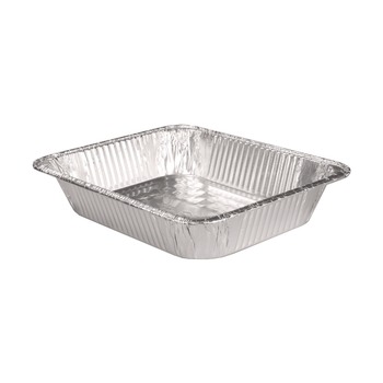 PRODUCTS | Handi-Foil 32135 10.38 in. x 12.75 in. Half-Size Deep Aluminum Steam Table Pans (100/Carton)