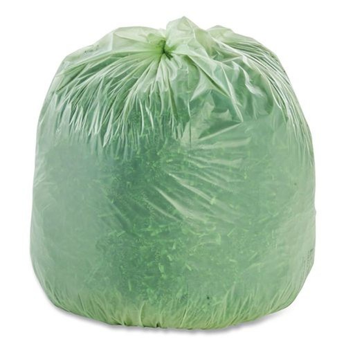 Repro Trash Bags | Stout by Envision E2430E85 13 Gallon 0.85 mil 24 in. x 30 in. EcoSafe-6400 Bags - Green (45/Box) image number 0