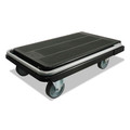 Carts & Trucks | Deflecto CRT5500-04 300 lb Capacity 21 x 32.5 x 37.5 Heavy-Duty Platform Cart - Black image number 3
