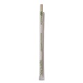 Straws/Stems/Sticks | Eco-Products EP-STPHA1025 10.25 in. Renewable and Compostable PHA Straws - Natural White (1,250/Carton) image number 2
