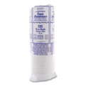 Bowls | Dart 12BWWCR 10 oz. - 12 oz. Concorde Foam Bowl - White (1000/Carton) image number 1