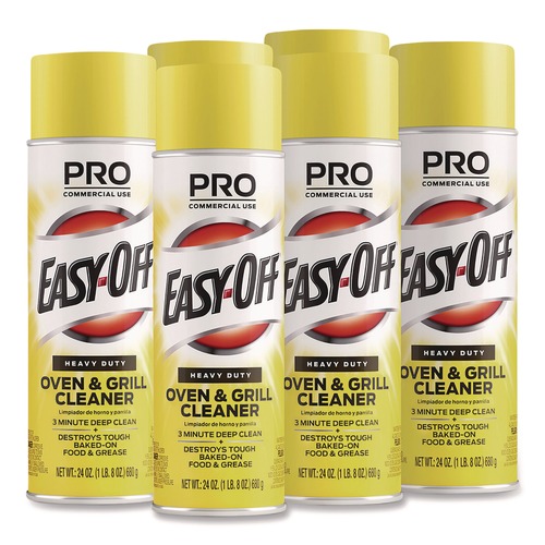 Industrial Cleaning Products | Professional EASY-OFF 62338-85261 Oven And Grill Cleaner, 24 Oz Aerosol, 6/carton image number 0