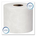 Perforated Roll & Hand Towels | Scott 05102 Essential Septic-Safe Standard Roll Bathroom Tissue for Business - White (1210 Sheets/Roll, 80 Rolls/Carton) image number 4