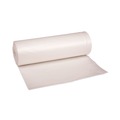 High-Density Trash Bags | Boardwalk V8046ENKR01 40 in. x 46 in. 45 gal. 19 mic High-Density Can Liners - Natural (150/Carton) image number 0