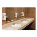 Soap Dispensers | Dial Professional 16656 FIT 4 in. x 5.13 in. x 10.5 in. 1.2 Liter Universal Manual Dispenser - Ivory (3/Carton) image number 5