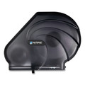 Toilet Tissue Dispensers | San Jamar R3090TBK Oceans Reserva 16.75 in. x 5.5 in. x 12.25 in. Jumbo Tissue Dispenser with Stub - Black Pearl image number 0