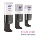 Hand Sanitizer Dispensers | PURELL 8324-E1 ES10 4.33 in. x 3.96 in. x 10.31 in. Automatic Hand Sanitizer Dispenser - Graphite image number 3
