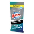 Cleaning Cloths & Wipes | Windex 319248EA 25 Wipes 1-Ply 7 in. x 10 in. Electronics Cleaner - Neutral Scent, White image number 1