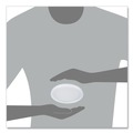 Food Containers & Lids | Dart 48JL Flat Vented Plastic Lids for 24 - 32 oz. Foam Containers - Translucent (500/Carton) image number 6