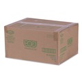 Plates | Eco-Products EP-P022NFA Vanguard 7.87 in. x 7.87 in. Renewable and Compostable Sugarcane Plates - White (500/Carton) image number 3