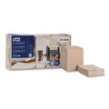 Dispenser Napkins | Tork DX806E Xpressnap Fit 2-Ply 6.5 in. x 8.39 in. Interfold Dispenser Napkin - Natural (120/Pack, 36 Packs/Carton) image number 0