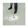 Mop Heads | Boardwalk BWK1312 12 in. x 5 in. Cotton Dust Mop Head - White image number 4