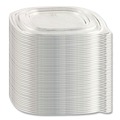Food Containers & Lids | Anchor 4308115 8.13 in. x 8.13 in. x 0.34 in. Crystal Classics Plastic Lids - Clear (150/Carton) image number 0